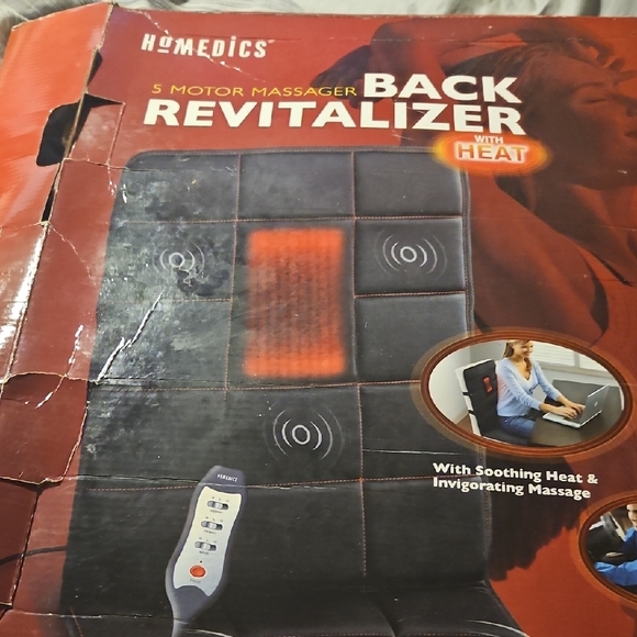Homedics Black and Gray Massager with Heat - Picture 1 of 1